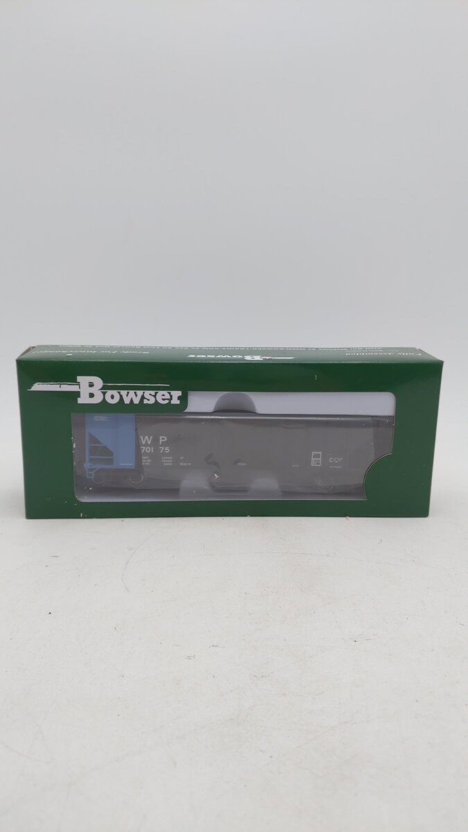 Bowser 41535 HO Western Pacific Blue Rotary End 100 Ton Hopper Car Kit # 70175