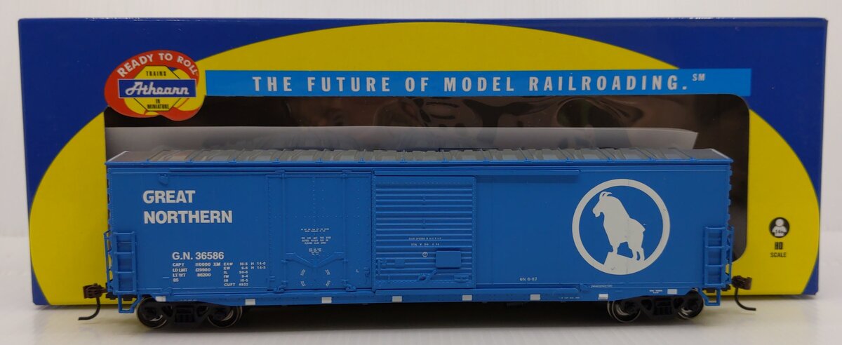 Athearn 89382 HO Great Northern 50' Combo Door Box Car #36586