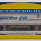 Athearn 97751 HO Santa Fe 50' Flatcar w/45' Trailer #293017