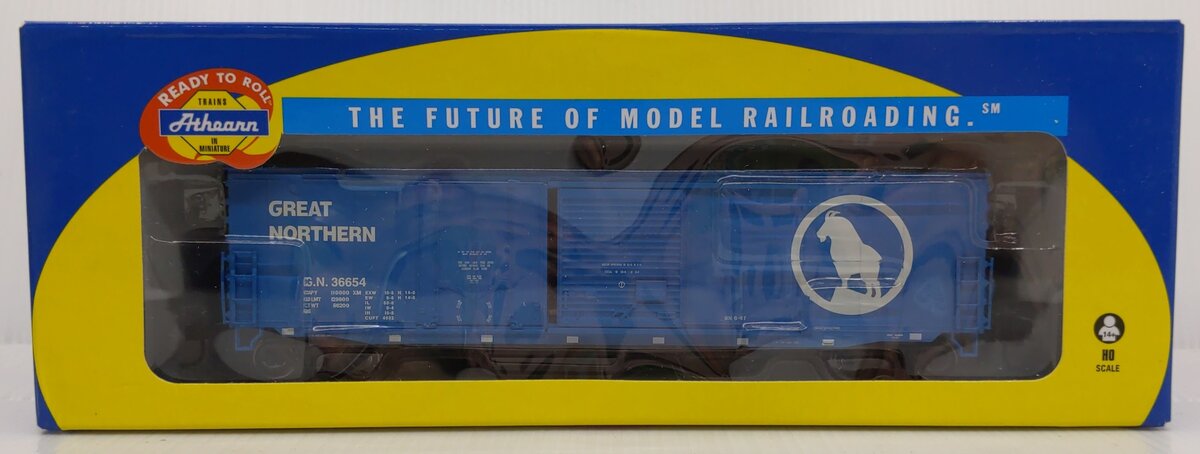 Athearn 89383 HO Great Northern 50' Combo Door Boxcar #36654