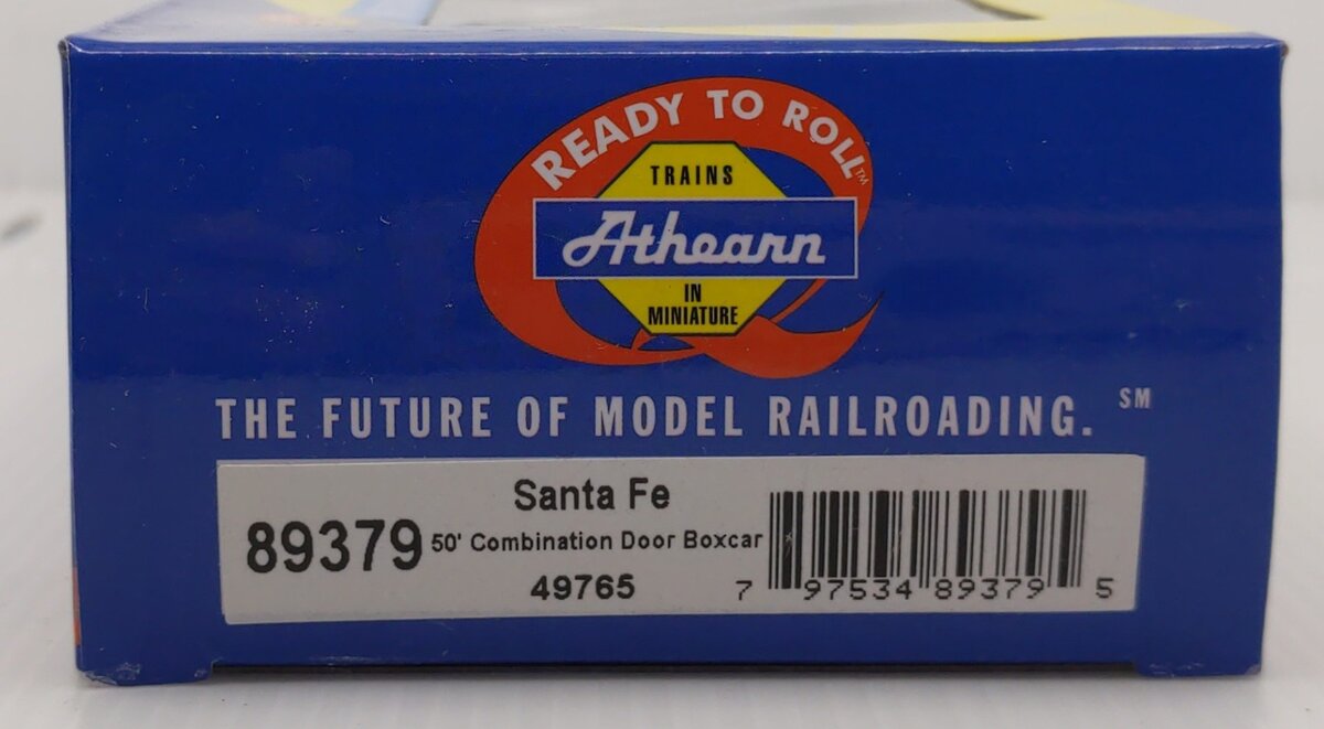 Athearn 89379 HO Santa Fe RTR 50' Combination Door Boxcar #49765