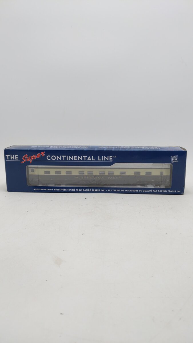 Rapido Trains 104105 HO Burlington Northern 10-5 Sleeper "Jefferson Pass