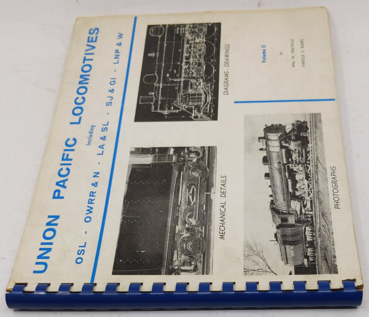 Union Pacific Locomotives Volume II Spiral Bound VG