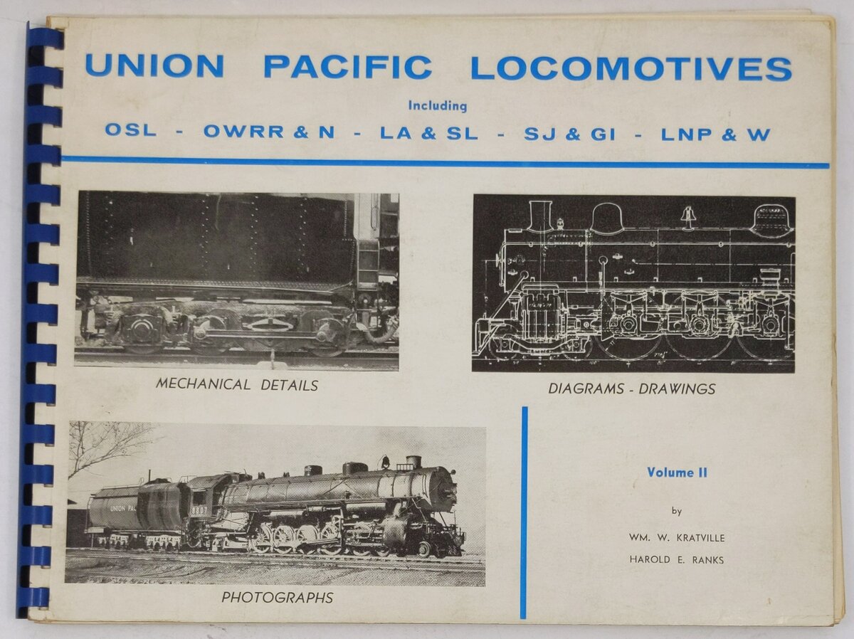 Union Pacific Locomotives Volume II Spiral Bound VG