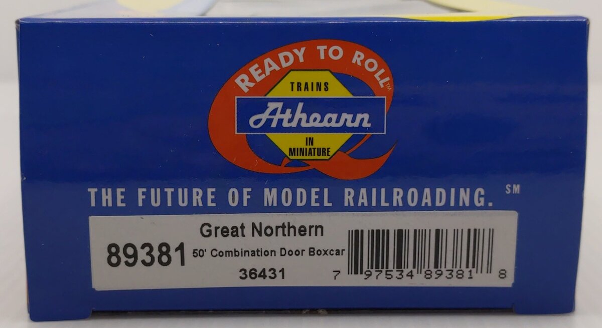 Athearn 89381 HO Great Northern 50' Combo Door Boxcar #36431