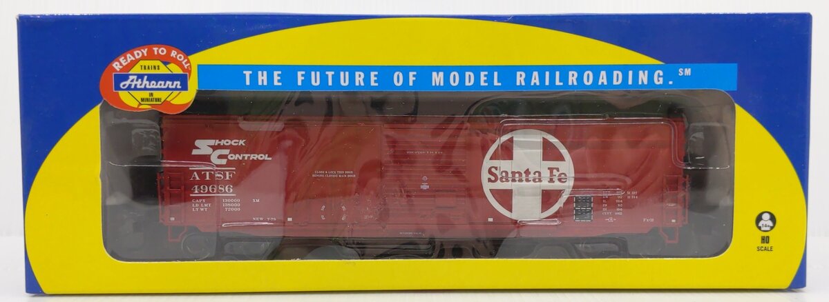 Athearn 89378 HO Santa Fe 50' Combination Door Boxcar #49686