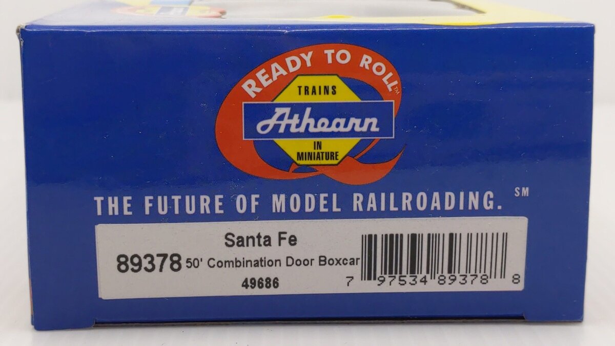 Athearn 89378 HO Santa Fe 50' Combination Door Boxcar #49686