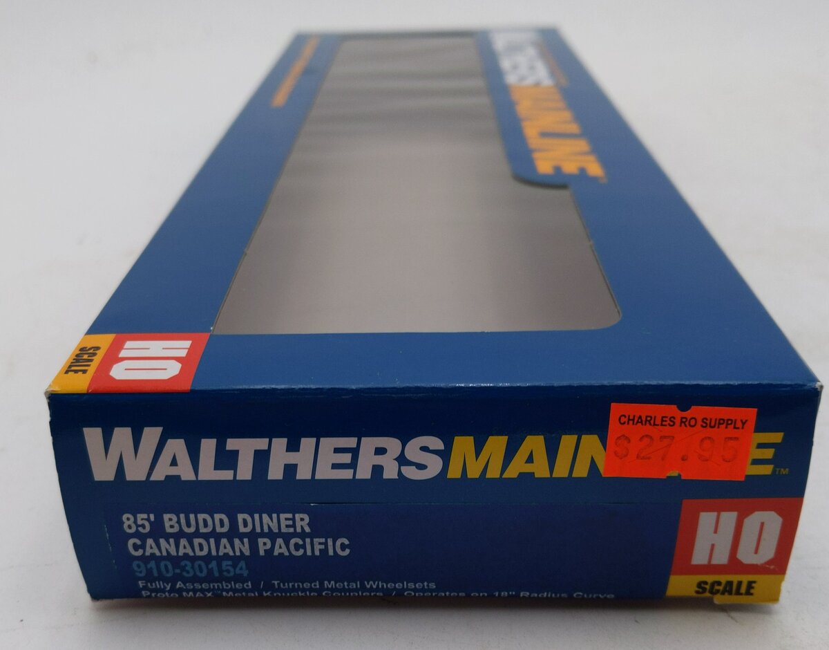 Walthers 910-30154 HO Canadian Pacific 85' Budd Diner - Ready to Run