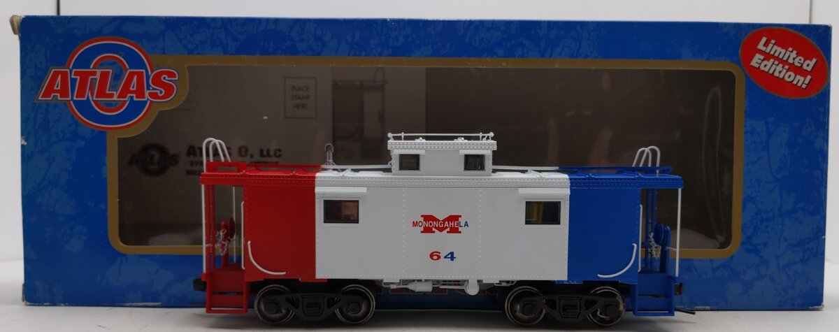 Atlas 7677 O Scale Monongahela NE-6 Caboose (2 Rail)