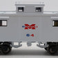 Atlas 7677 O Scale Monongahela NE-6 Caboose (2 Rail)