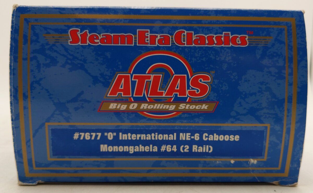 Atlas 7677 O Scale Monongahela NE-6 Caboose (2 Rail)