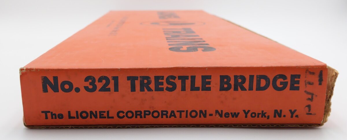 Lionel 321 Vintage O 24 Inch Long Plastic Trestle Bridge