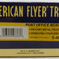 American Flyer 6-48383 S Post Office Boxcar LN/Box