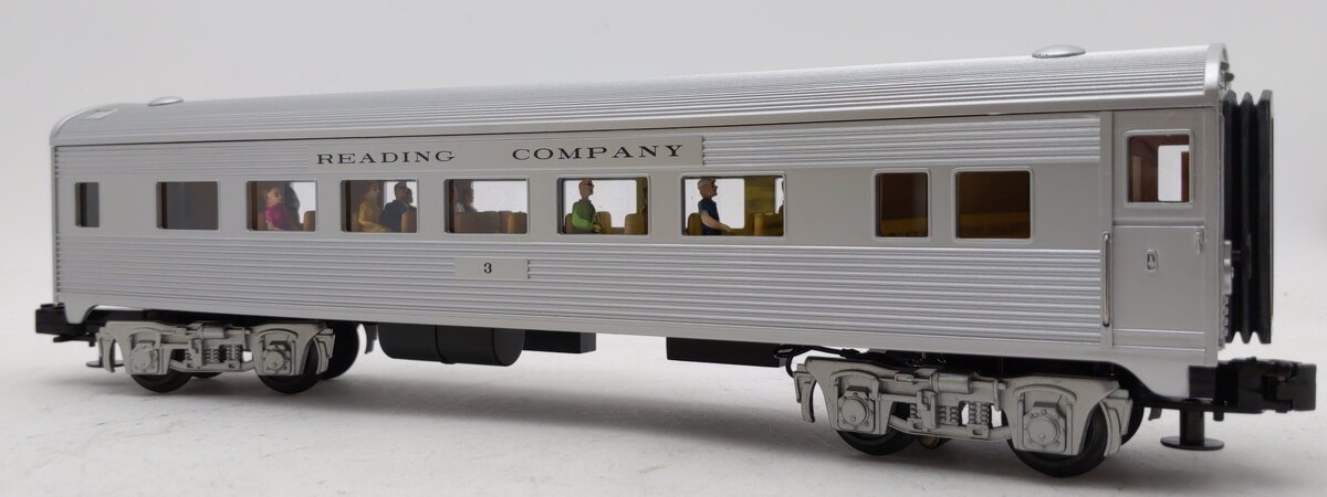 MTH 30-6134 Reading O-27 Streamlined Coach Car LN/Box