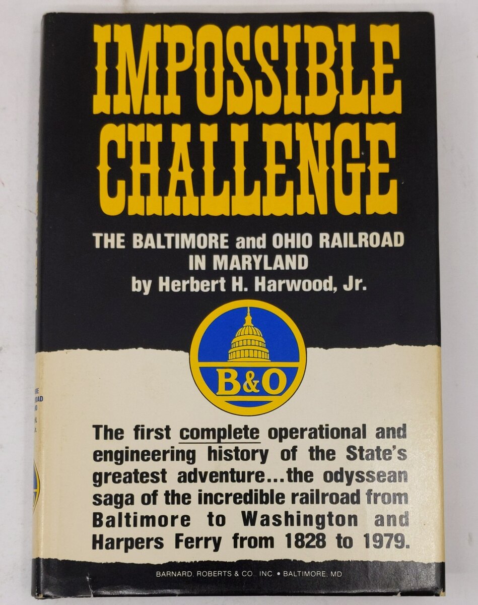 Impossible Challenge Hardcover Book By Jr. Herbert H. Harwood EX
