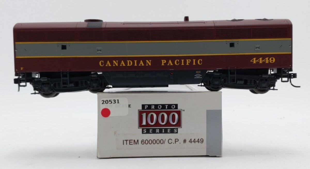 Proto 1000 600000 HO Scale Canadian Pacific Diesel Locomotive #4449 LN/Box