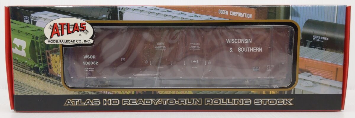 Atlas 20000118 HO Scale W&S 53' Double Plug Door Boxcar #503032