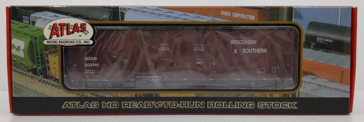 Atlas 20000119 HO Scale W&S 53' Double Plug Door Boxcar #503141