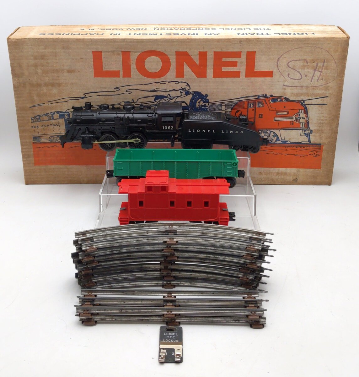 Lionel 11430 Vintage O 1062 Steam Freight Set EX/Box