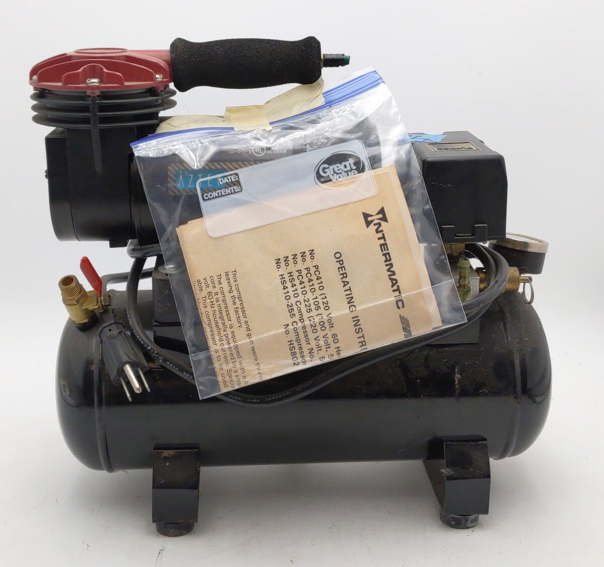 Testors AC500 Aztek Compact Airbrush Compressor EX