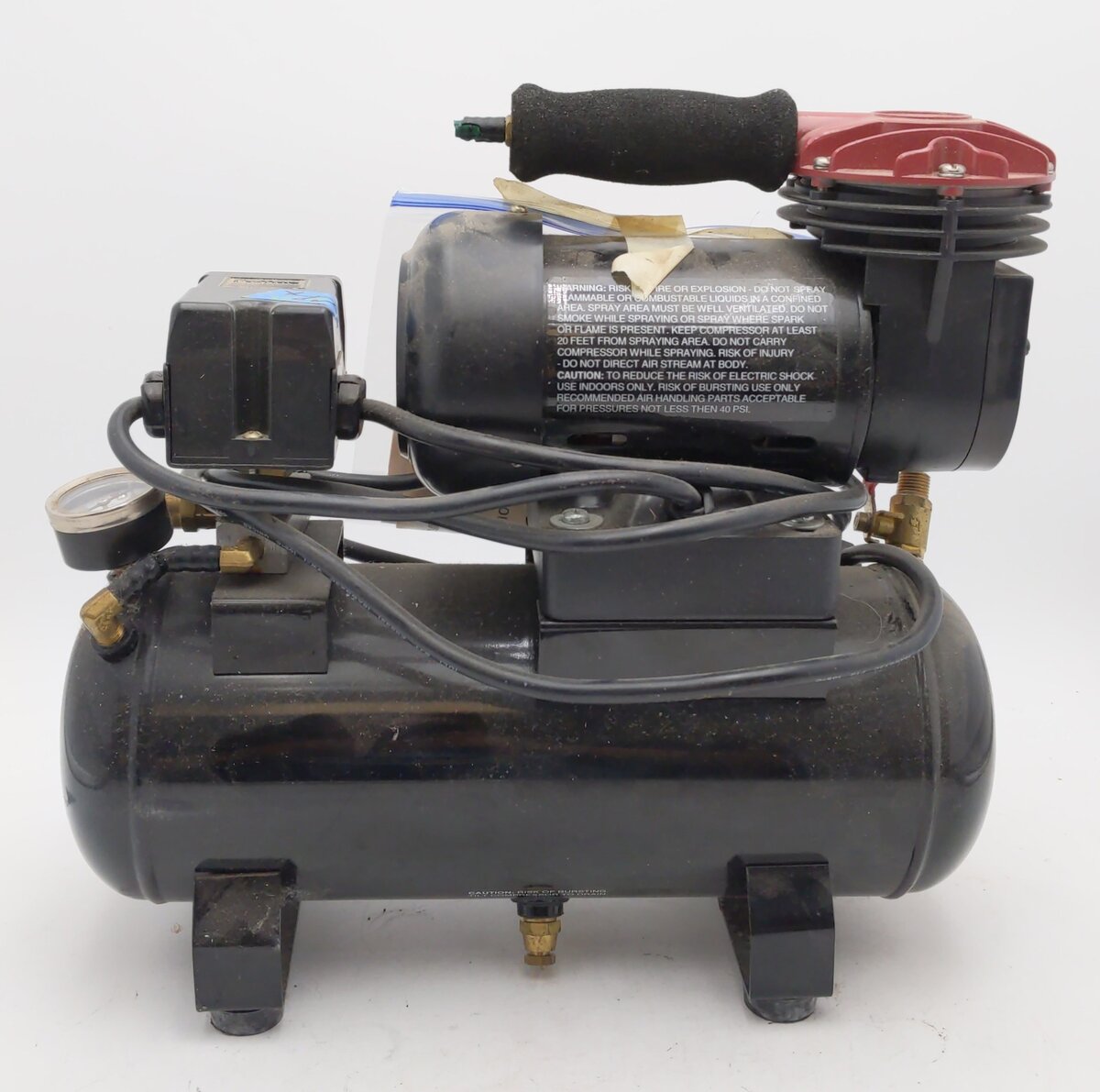 Testors AC500 Aztek Compact Airbrush Compressor EX