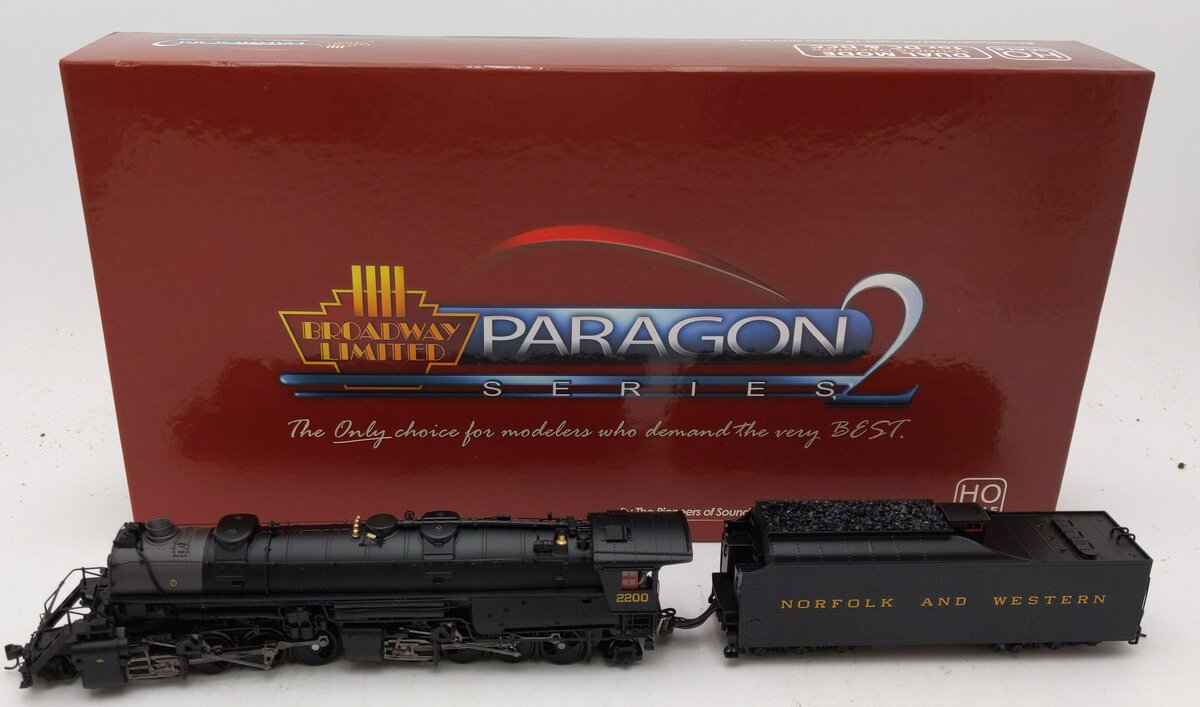 Broadway Limited 2574 HO Norfolk & Western Y6b 2-8-8-2 22I Tender #2200