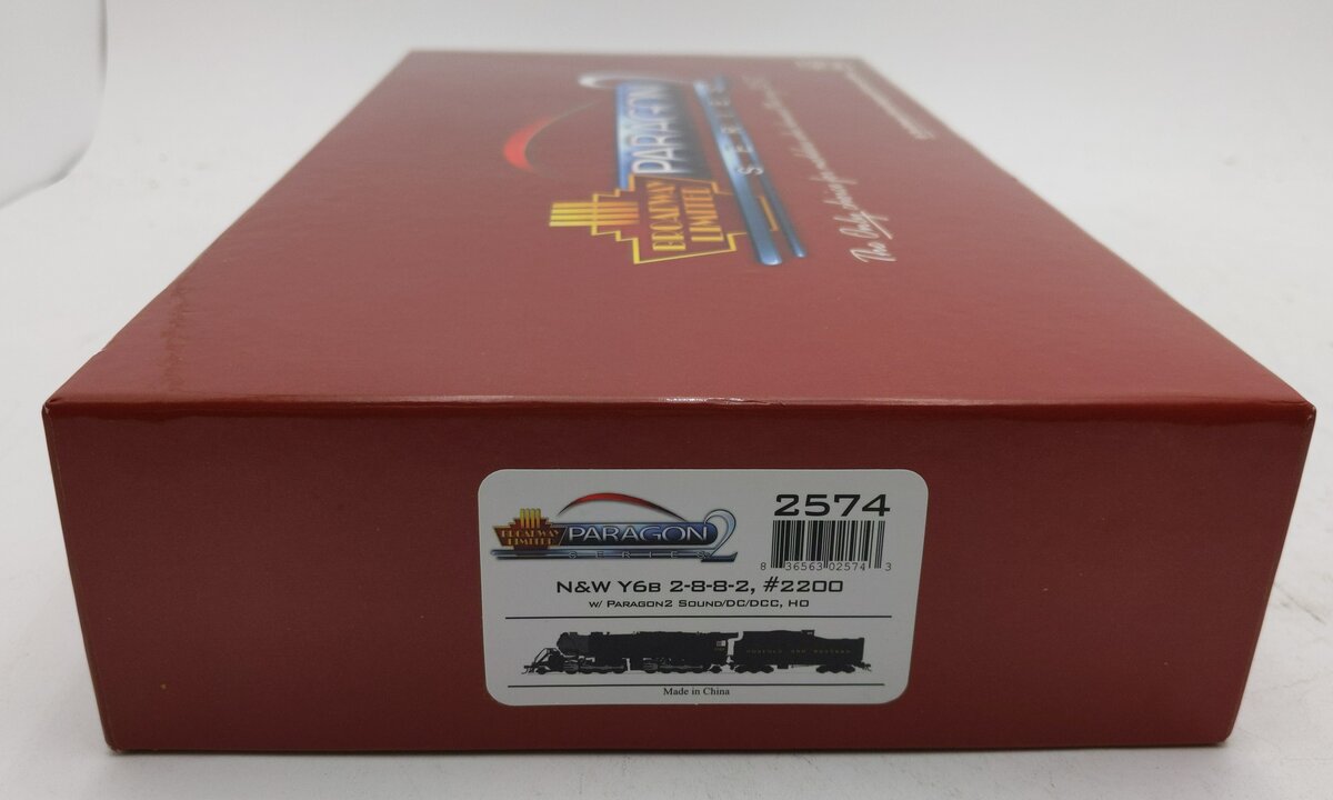 Broadway Limited 2574 HO Norfolk & Western Y6b 2-8-8-2 22I Tender #2200