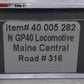 Atlas 40005282 N Maine Central GP-40 Diesel Locomotive with DCC & Sound #316