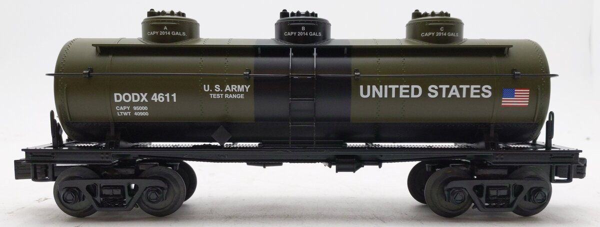 MTH 30-73352 O US Army 3-Dome Tank Car