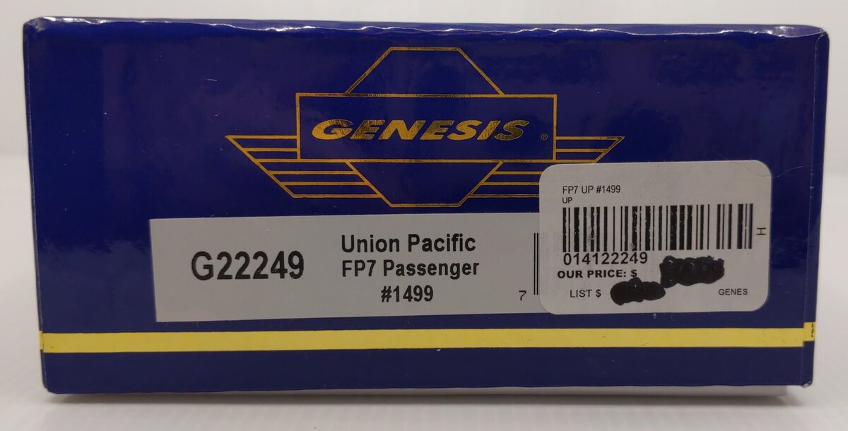 Athearn G22249 HO Scale Union Pacific FP7 Passenger Diesel Locomotive #1499