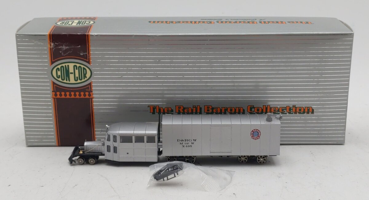 Con-Cor 4122 HOn3 D&RGW Galloping Goose Diesel Locomotive #X-105 LN/Box