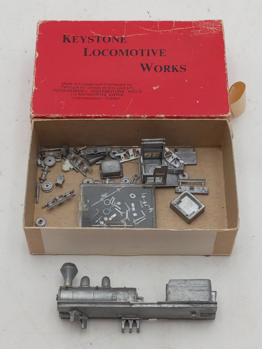 Keystone Locomotive HOn3 20 Ton 2-Cylinder Shay Kit EX/Box