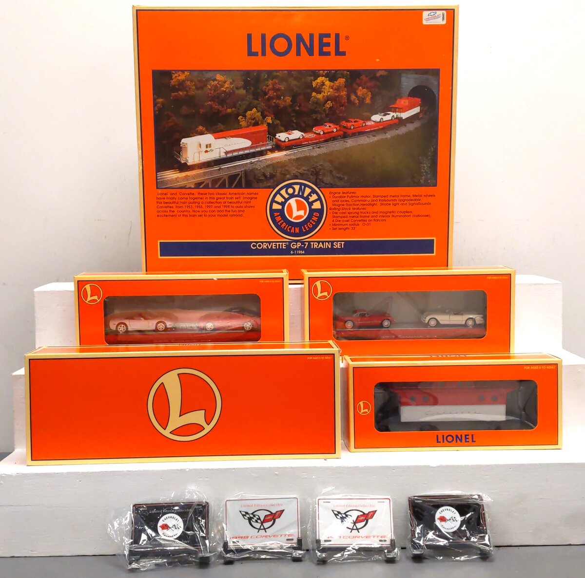 Lionel 6-11984 O Gauge Corvette GP7 Diesel Train Set LN/Box
