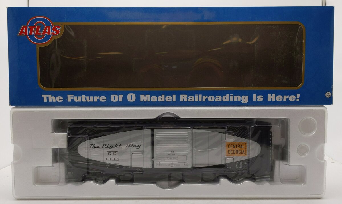 Atlas 6599 O Central of GA Single Door PS-1 Boxcar #1808