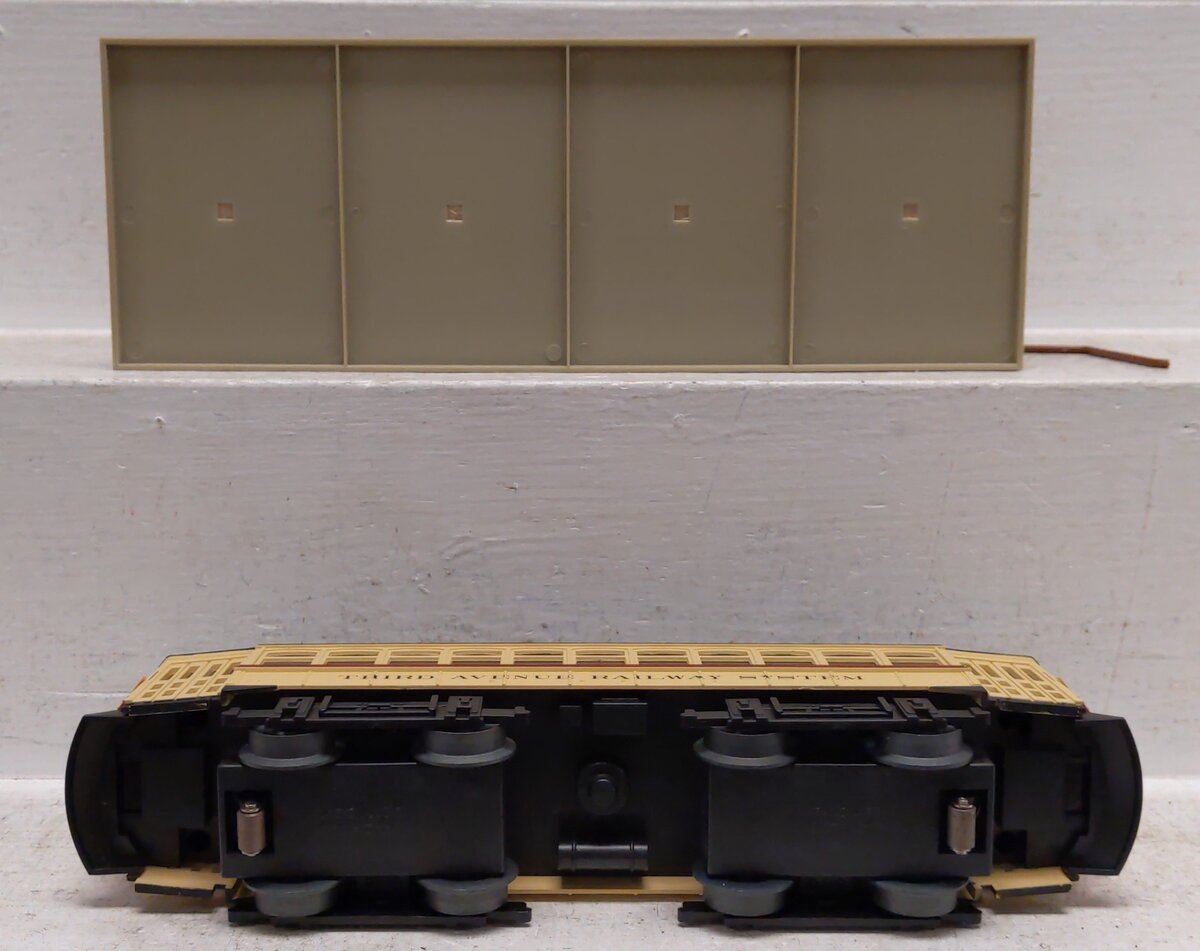 Atlas 1009105 NYC 3rd Ave. Railway O Gauge Trolley Set