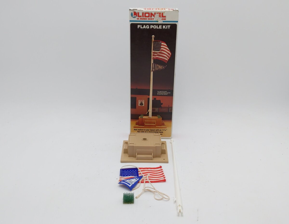 Lionel 6-2320 O / O27 Scale Flag Pole Kit