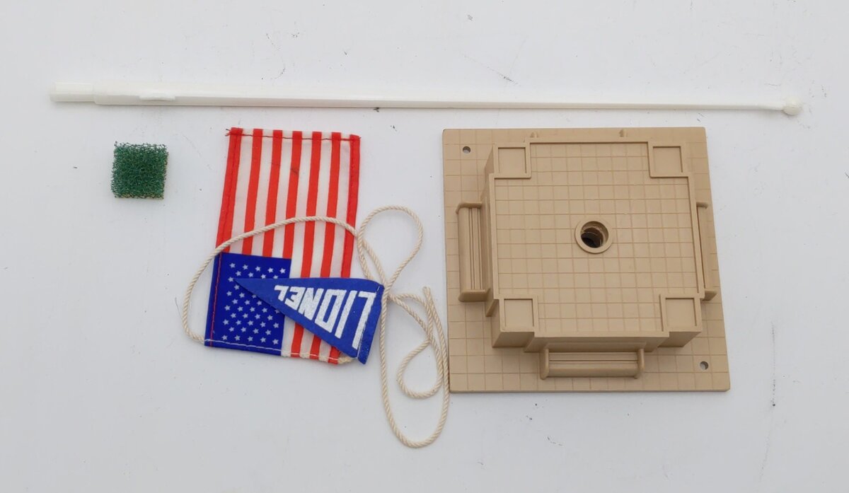 Lionel 6-2320 O / O27 Scale Flag Pole Kit