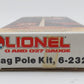 Lionel 6-2320 O / O27 Scale Flag Pole Kit