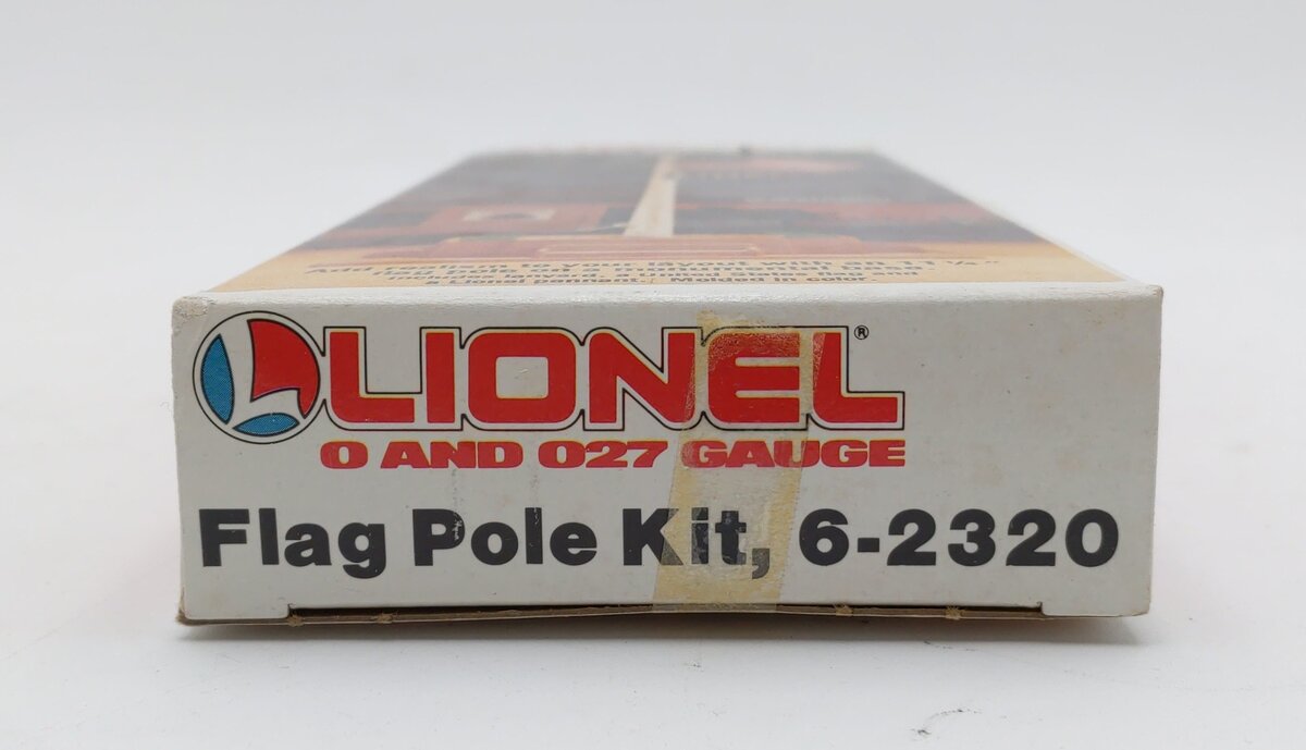 Lionel 6-2320 O / O27 Scale Flag Pole Kit