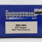 industrial Rail 4003 O Gauge New York Central Hopper w/Coal #868001 LN/Box