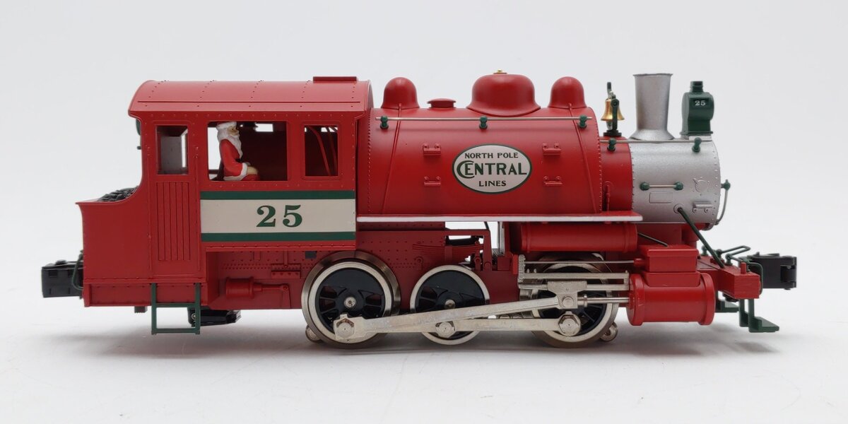 Lionel 6-28660 O Gauge North Pole 0-6-0 Dockside Switcher #25 LN/Box