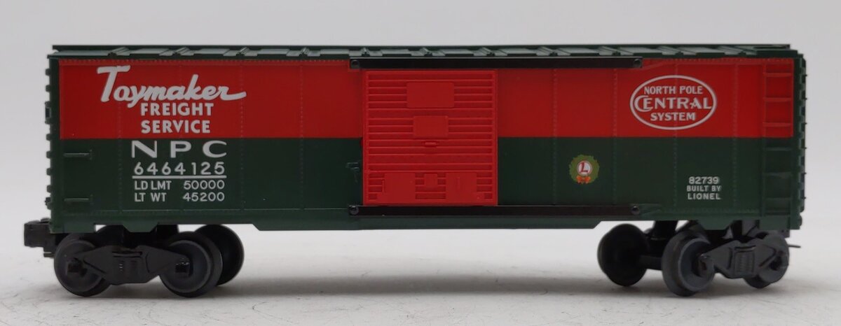 Lionel 6-82739 O Gauge North Pole Central Steel Boxcar #6464125