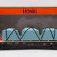 Lionel 6-27541 O Gauge New York Central 40‘ Flatcar #496299 with Covered Load NIB