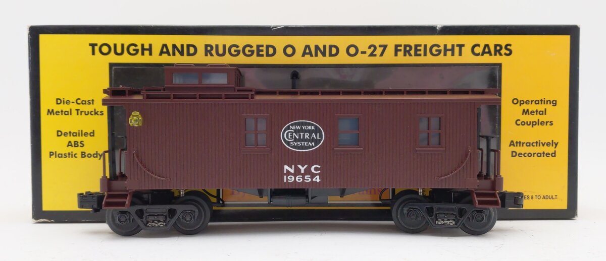 MTH 30-7721 New York Central Woodsided Caboose #19654 LN/Box