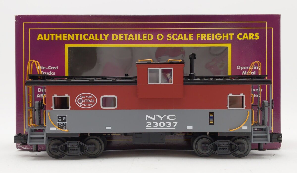 MTH 20-91030 O Scale New York Central Extended Vision Caboose #23037 NIB