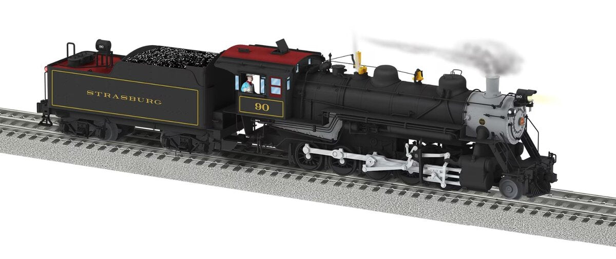 Lionel 2231020 O BTO Strasburg LEGACY 1990s 2-10-0 Steam Locomotive #90