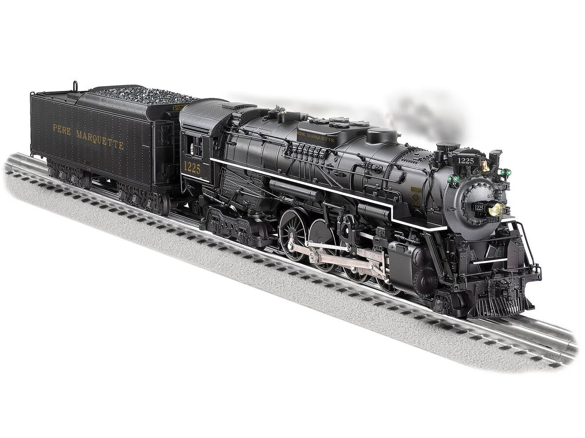 Lionel 6-84693 O Pere Marquette Legacy Berkshire 2-8-4 Steam Locomotive #1225