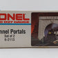 Lionel 6-2113 Tunnel Portals