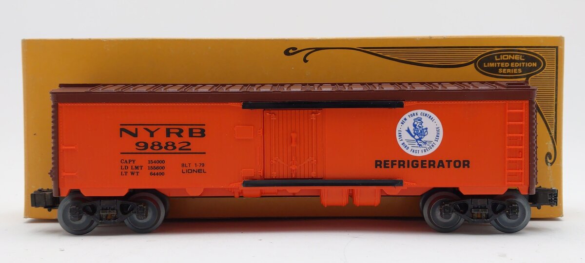 Lionel 6-9882 O Gauge New York Central Refrigerator Car