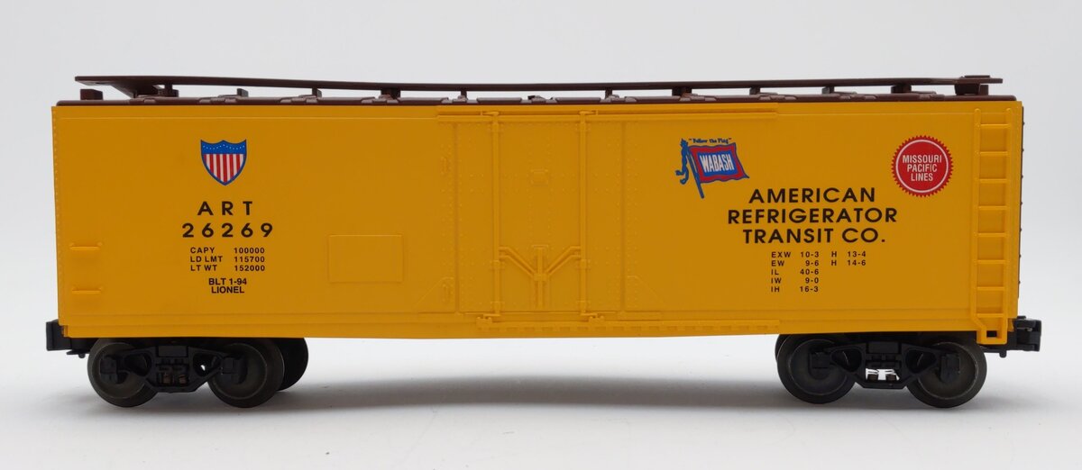 Lionel 6-17304 O Gauge Wabash Reefer Car #26269 LN/Box